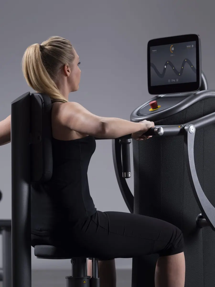Training nach dem Rehasport in Weimar Gesundheitstraining am EGYM-Gerät nach dem Rehasport im POM Lady Weimar